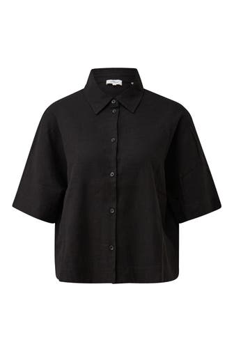 S.OLIVER Blusenshirt 9999_schwarz