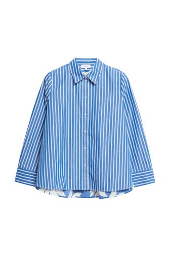 S.OLIVER Casual-Bluse 56H1_ozeanblau