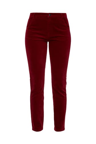 S.OLIVER Stoffhose 3871_bordeaux Tapered