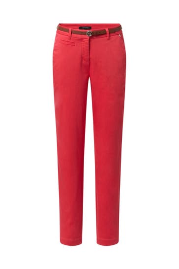 COMMA, Stoffhose 4294_koralle Tapered