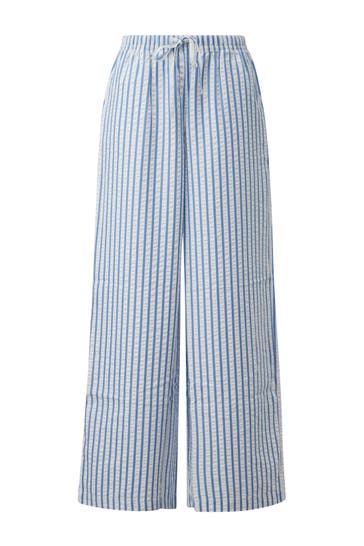 QS BY S.OLIVER Stoffhose 54G0_hellblau Tapered