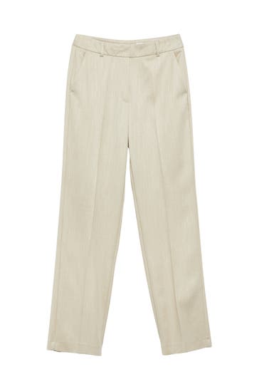 COMMA, Stoffhose 93W9_helles beige Tapered