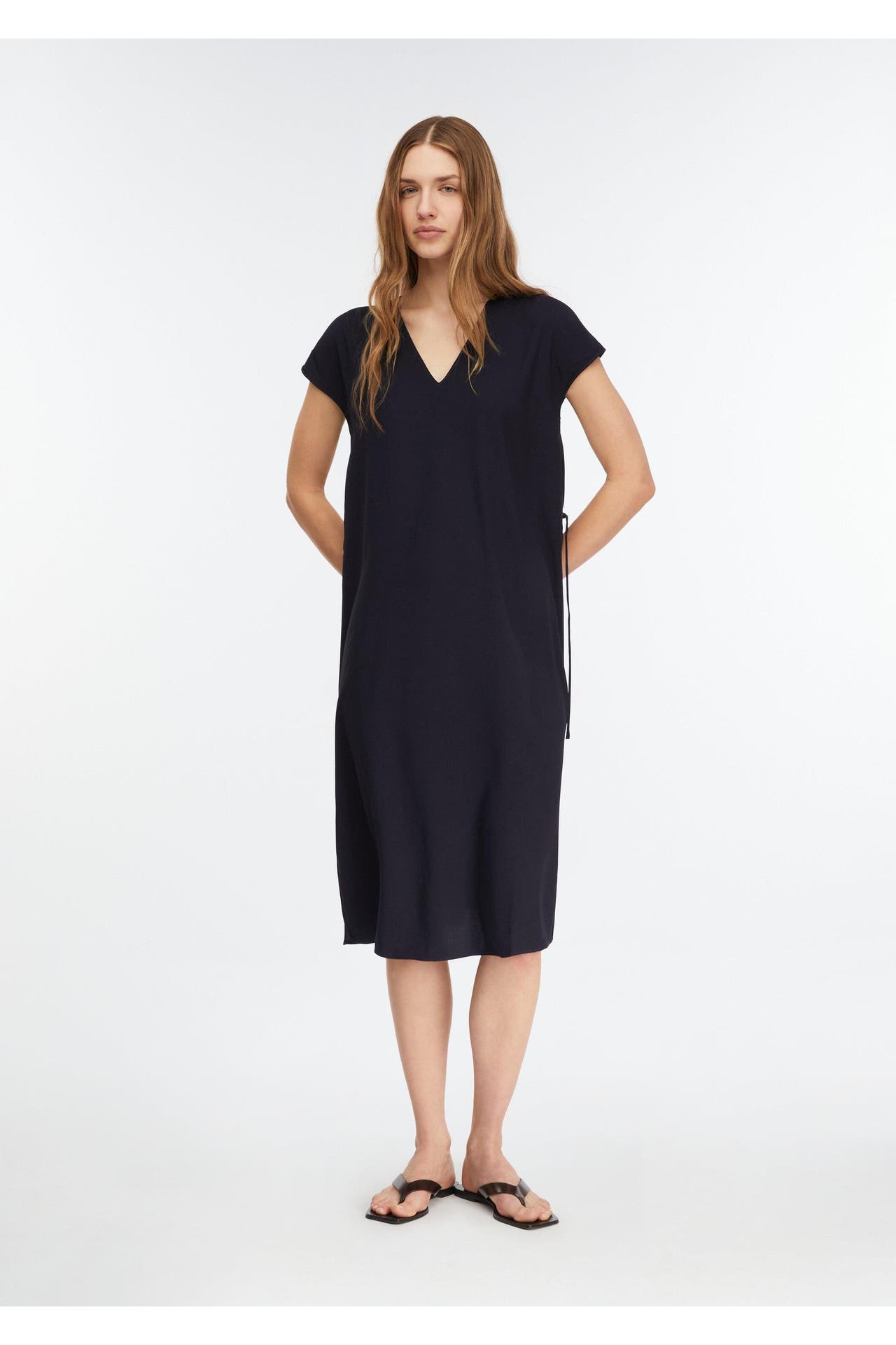 COMMA, Midikleid 5976_navy, Bild 1