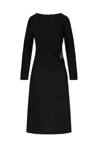 S.OLIVER Midikleid 9999_schwarz