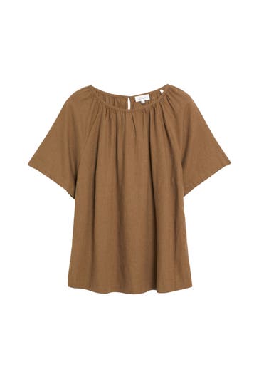 S.OLIVER Blusenshirt 8918_braun