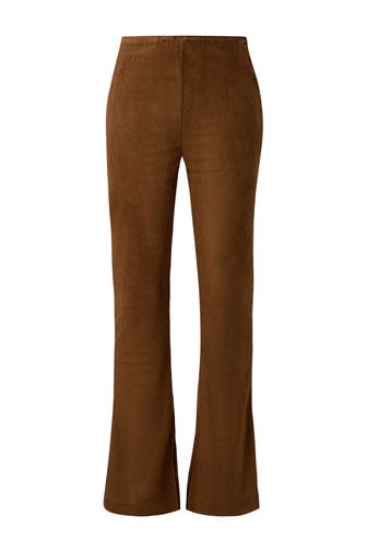 QS BY S.OLIVER Stoffhose 0009_cognac Tapered