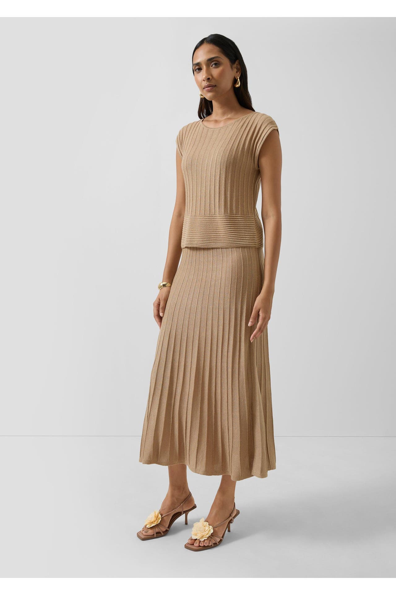 S.OLIVER Midikleid 8411_sandstein, Bild 1