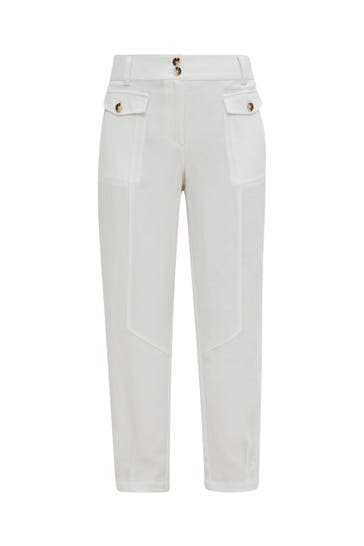 COMMA, Stoffhose 0100_weiß Tapered