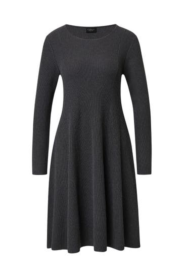 S.OLIVER Midikleid 98W0_dunkelgrau