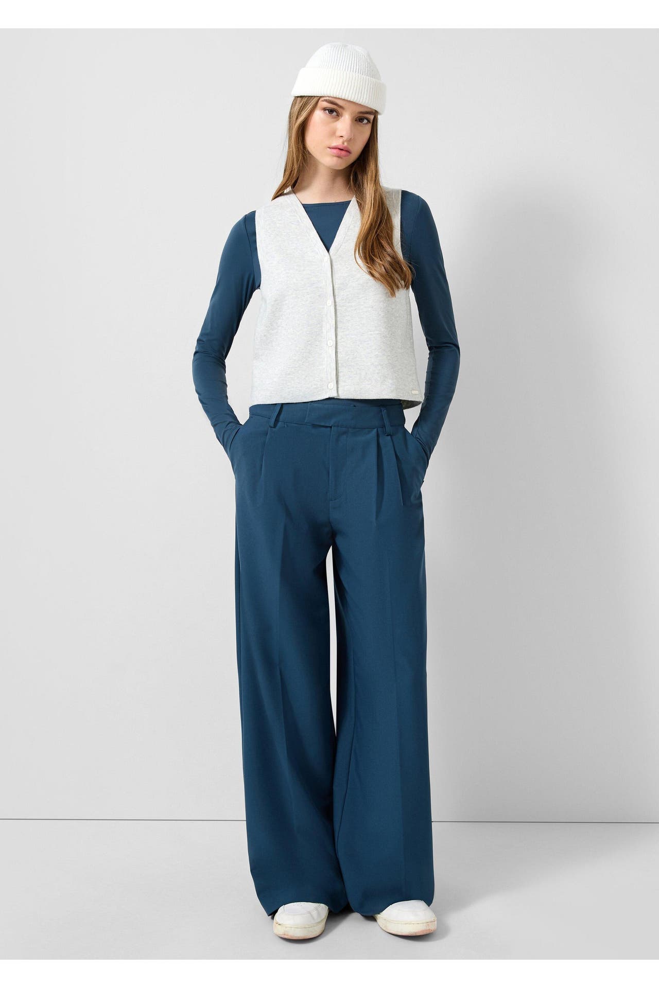 QS BY S.OLIVER Strickjacke 02W0_creme, Bild 1