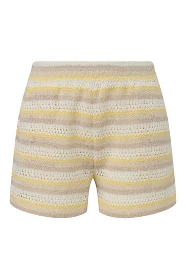 QS BY S.OLIVER Short 11G0_helles zitrone Tapered