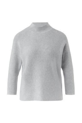 COMMA, Pullover 92W2_grau meliert