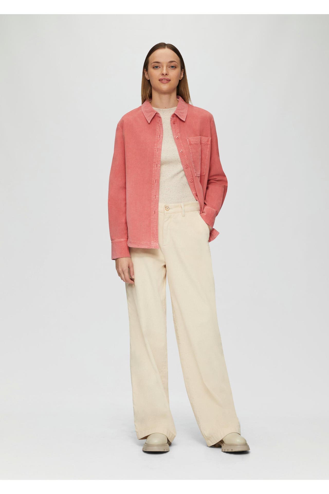 S.OLIVER Casual-Bluse 2070_papaya, Bild 1