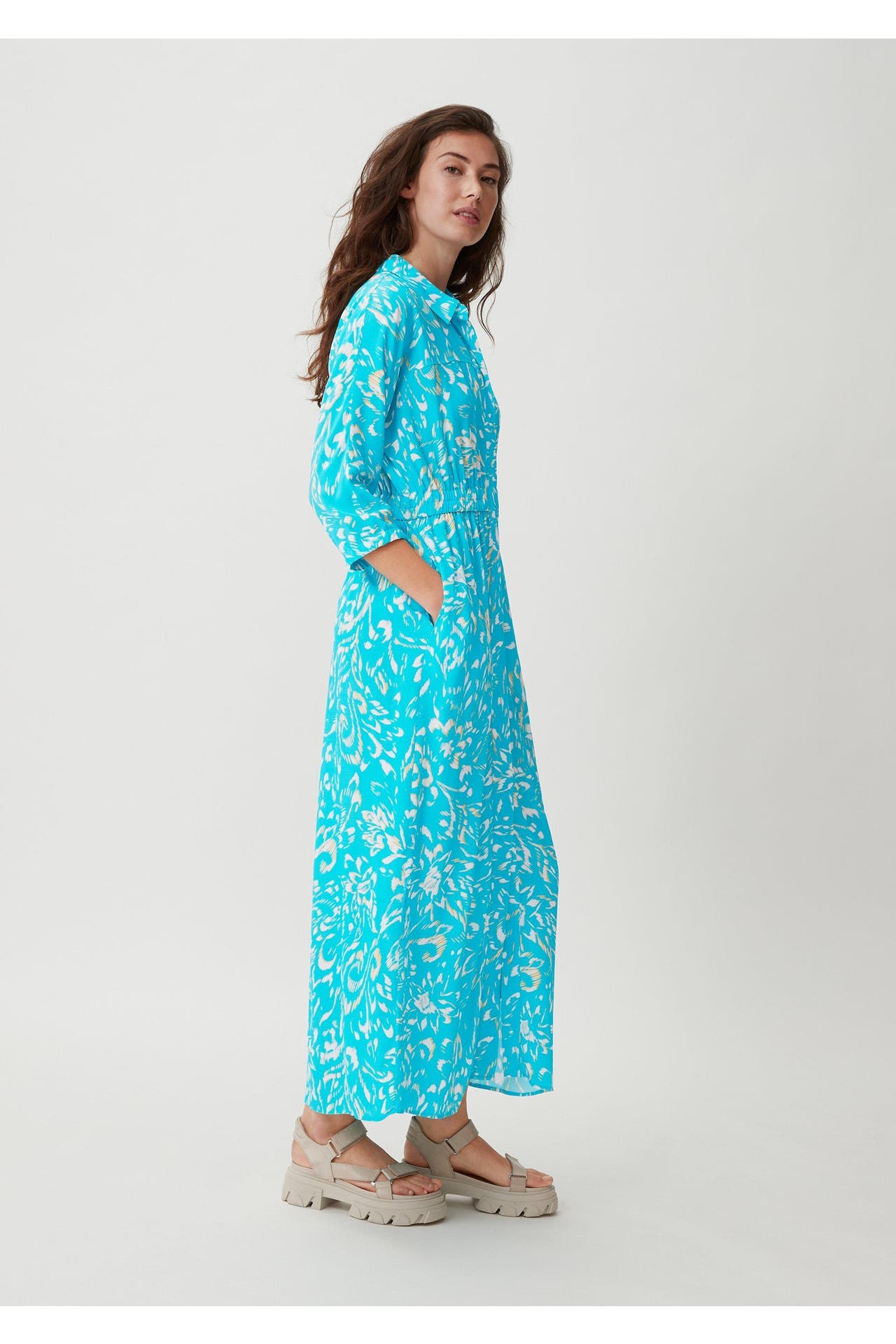 COMMA, Maxikleid 62B1_pastelltürkis, Bild 1