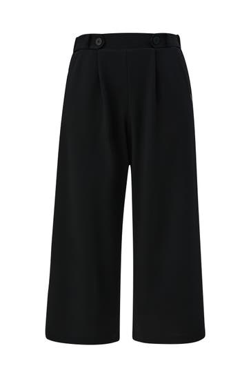 QS BY S.OLIVER Stoffhose 9999_schwarz Wide/ Loose Fit