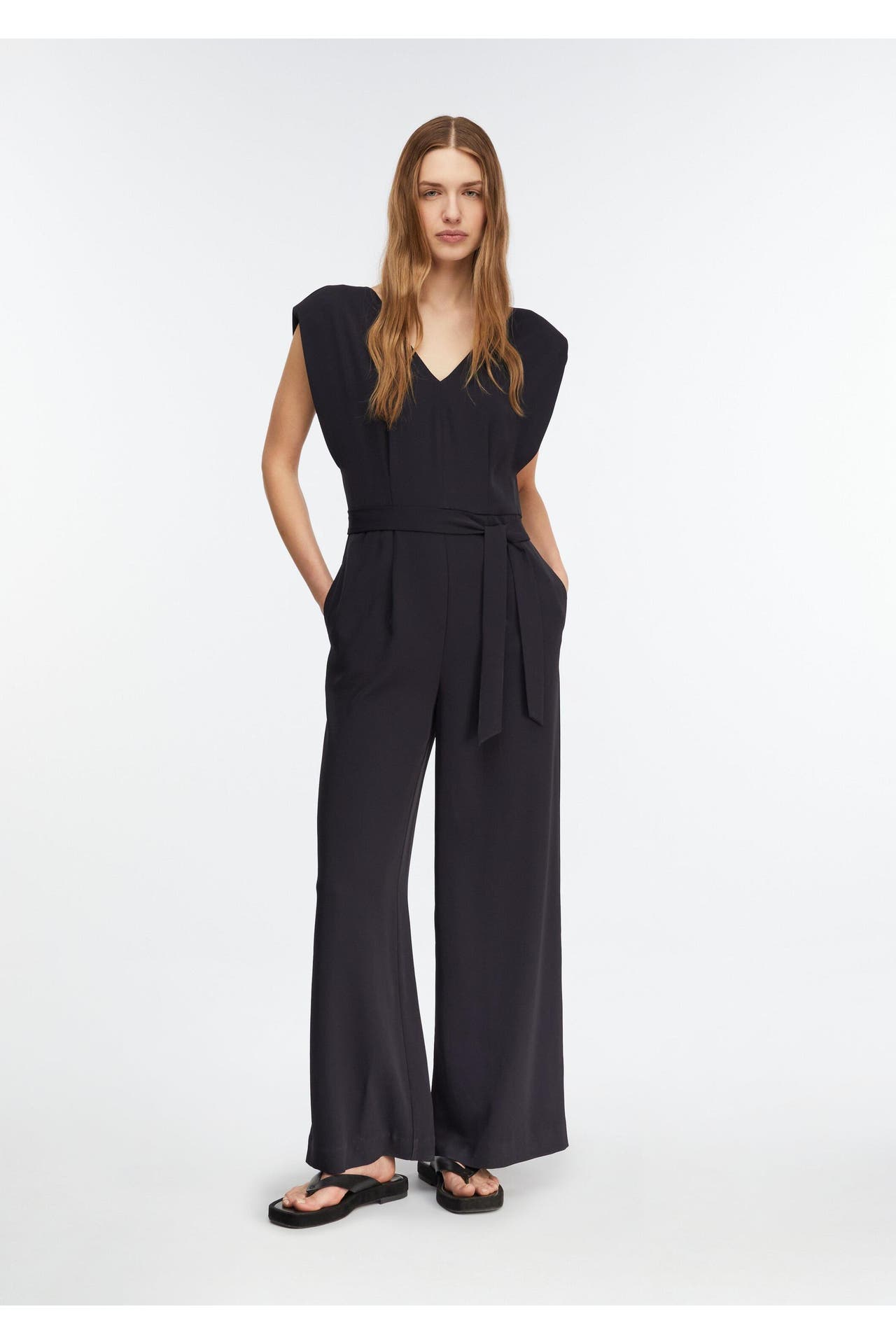 COMMA, Jumpsuit 5976_navy Wide/ Loose Fit, Bild 1