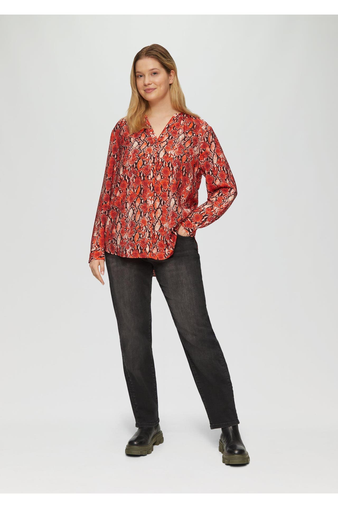 S.OLIVER Casual-Bluse 25A2_hellorange, Bild 1