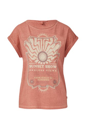 QS BY S.OLIVER T-Shirt 20D1_papaya