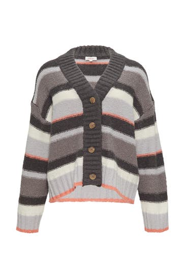 S.OLIVER Strickjacke 98X0_dunkelgrau