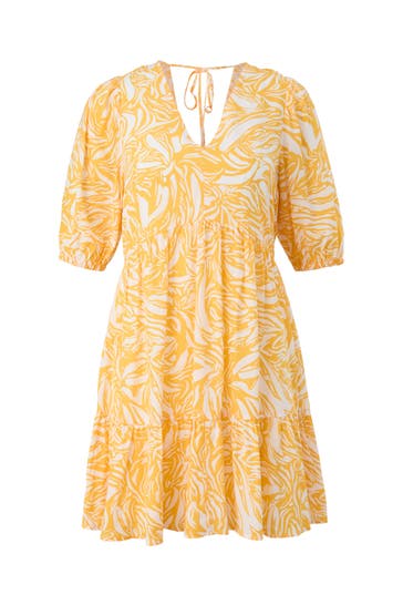 COMMA, Kleid 14B4_gelb