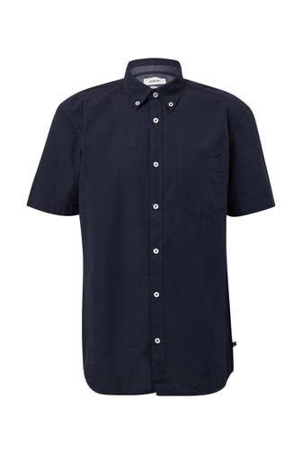 S.OLIVER Kurzarmhemd 5978_navy Regular Fit