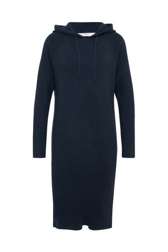 COMMA, Midikleid 5922_dunkelblau