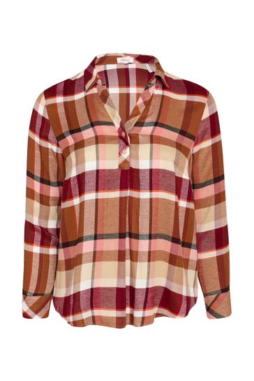 S.OLIVER Casual-Bluse 33N9_rot
