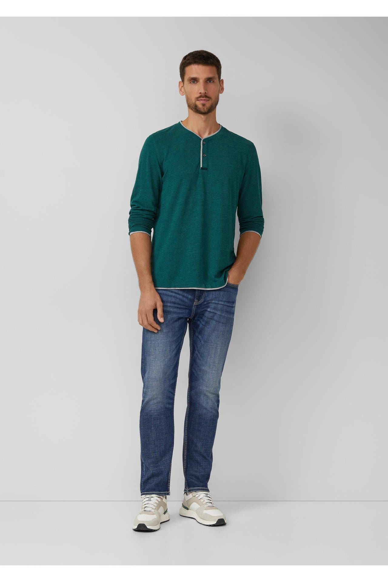 S.OLIVER Longsleeve 79W1_tannengrün, Bild 1