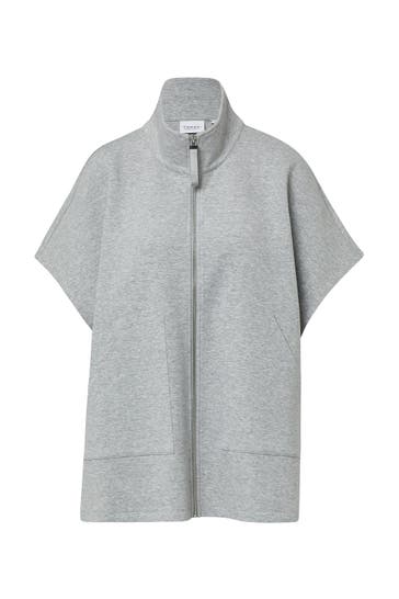 COMMA, Sweatshirt 93W7_steingrau
