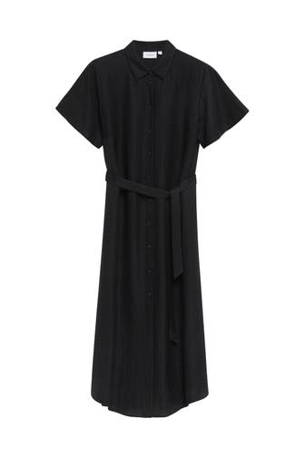 COMMA, Midikleid 9999_schwarz