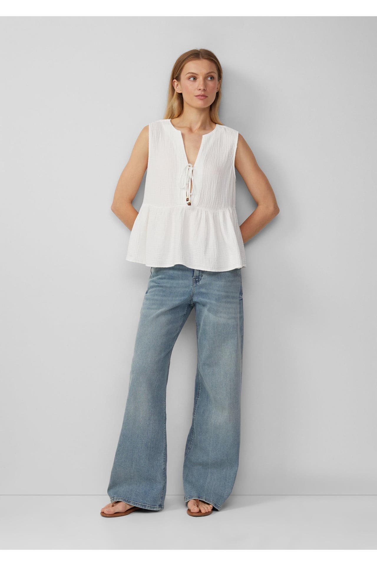 S.OLIVER Blusenshirt 0210_creme, Bild 1