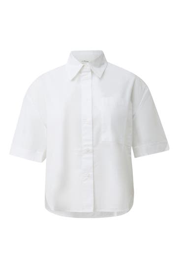 S.OLIVER Blusenshirt 0100_weiß