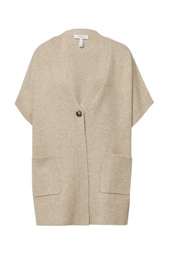 COMMA, Strickjacke 84W5_sandstein