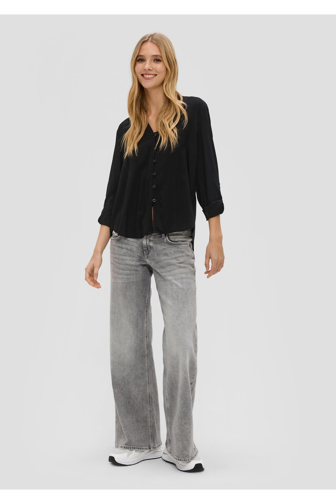 QS BY S.OLIVER Casual-Bluse 9999_schwarz, Bild 1