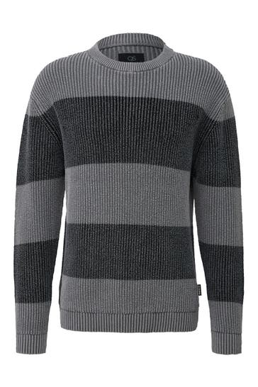 QS BY S.OLIVER Pullover 98G0_dunkelgrau