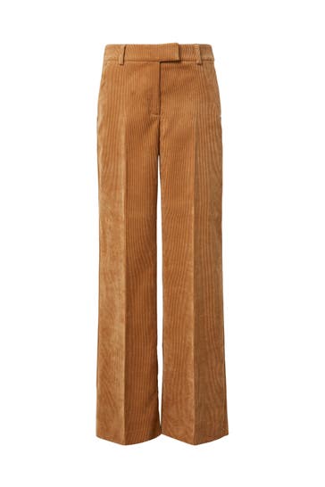 COMMA, Stoffhose 8322_cognac Tapered