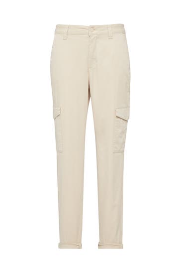 COMMA, Stoffhose 8212_sandfarben Tapered