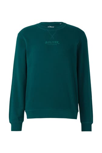 S.OLIVER Sweatshirt 79D1_tannengrün