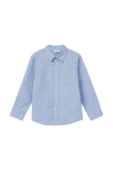 S.OLIVER Hemd 5041_hellblau Regular Fit