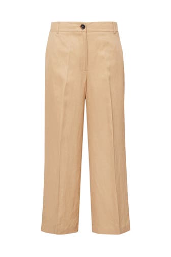 S.OLIVER Stoffhose 8411_sandstein Tapered