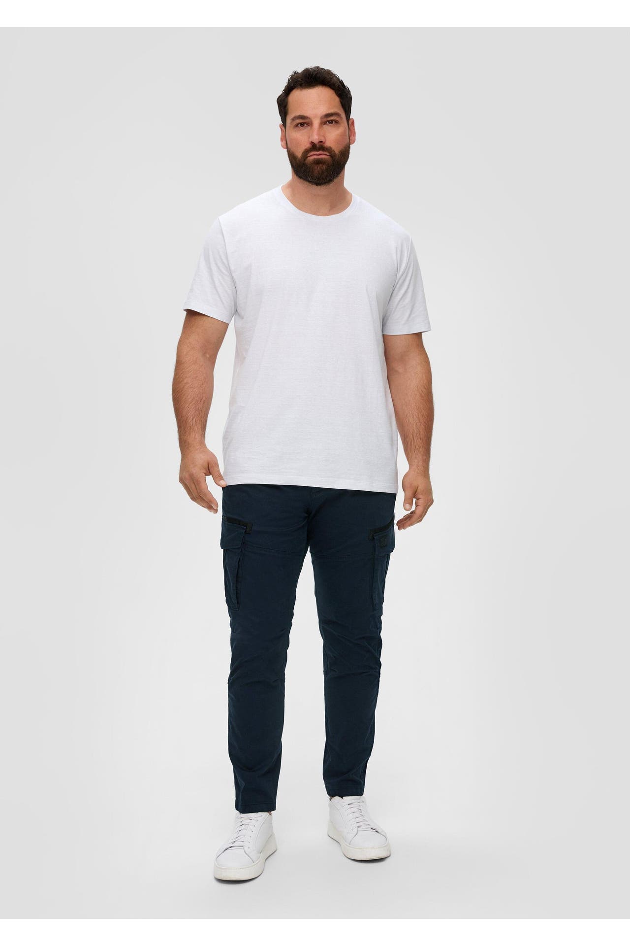 S.OLIVER Stoffhose DETROIT 5978_navy Tapered, Bild 1