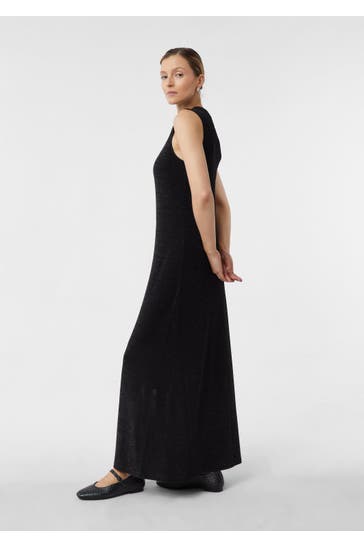 COMMA, Maxikleid 99L9_schwarz