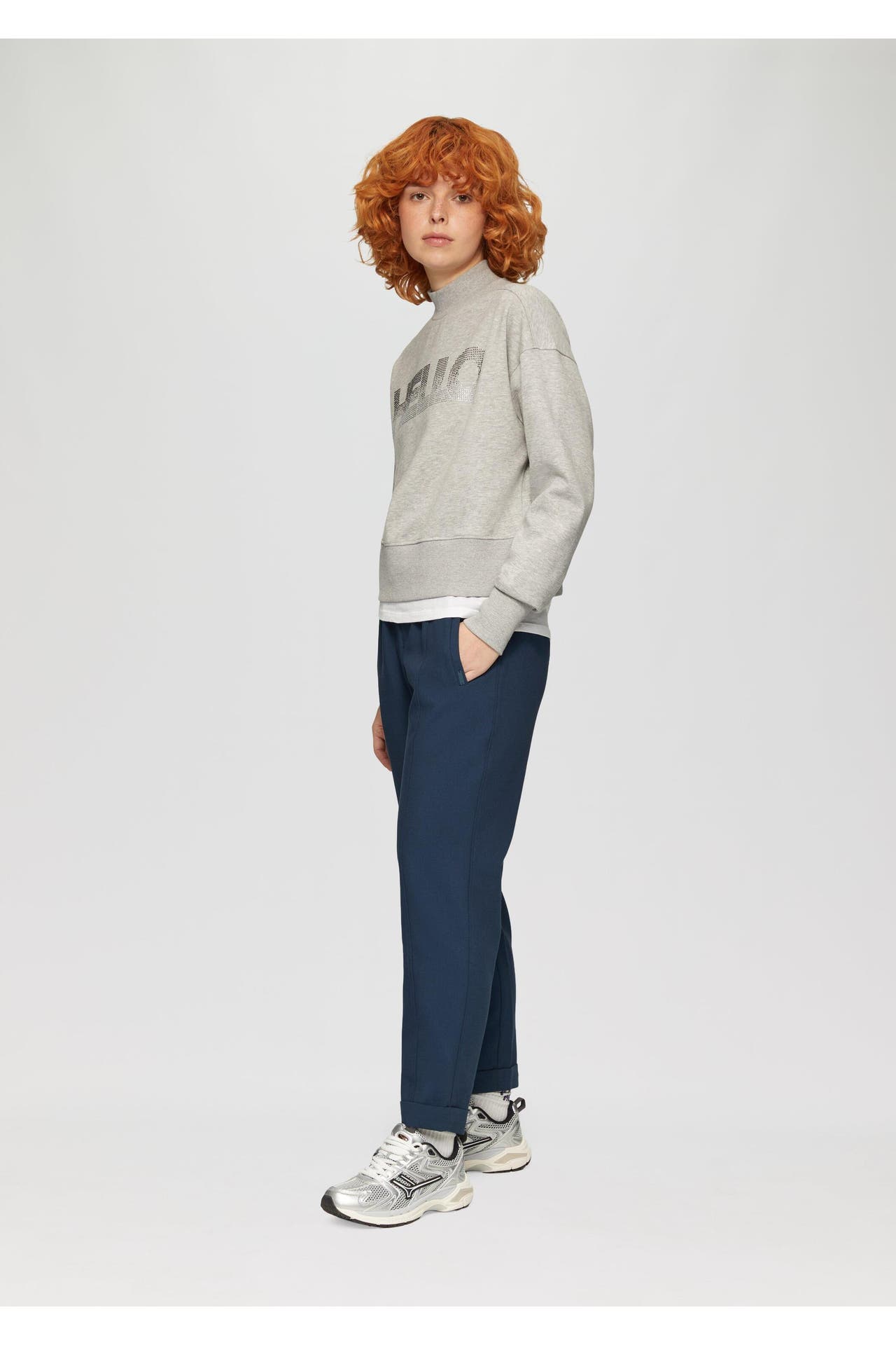 QS BY S.OLIVER Stoffhose 5959_navy Tapered, Bild 1