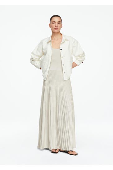 COMMA, Maxikleid 9300_creme