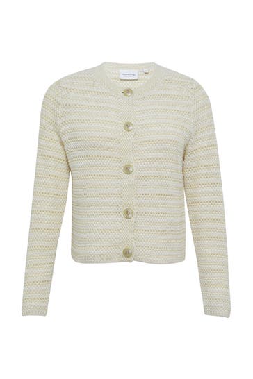 COMMA, Strickjacke 01X4_weiß