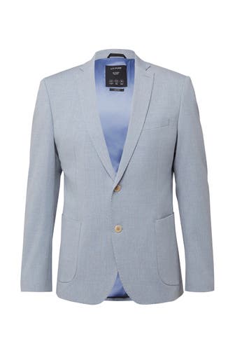S.OLIVER Casual-Sakko S.OPURE 5456_blassblau Slim Fit