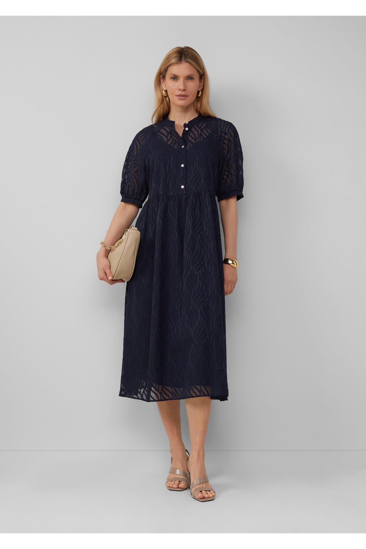 S.OLIVER Midikleid 5959_navy, Bild 1