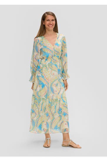 S.OLIVER Maxikleid 02B4_ecru