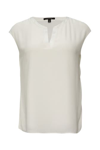 COMMA, T-Shirt 0120_weiß