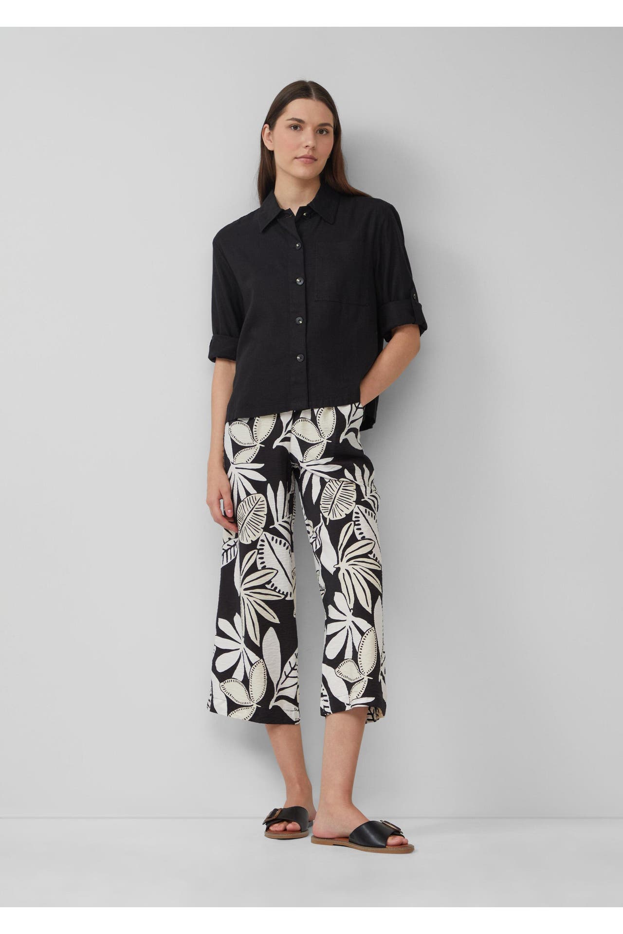 S.OLIVER Casual-Bluse 9999_schwarz, Bild 1